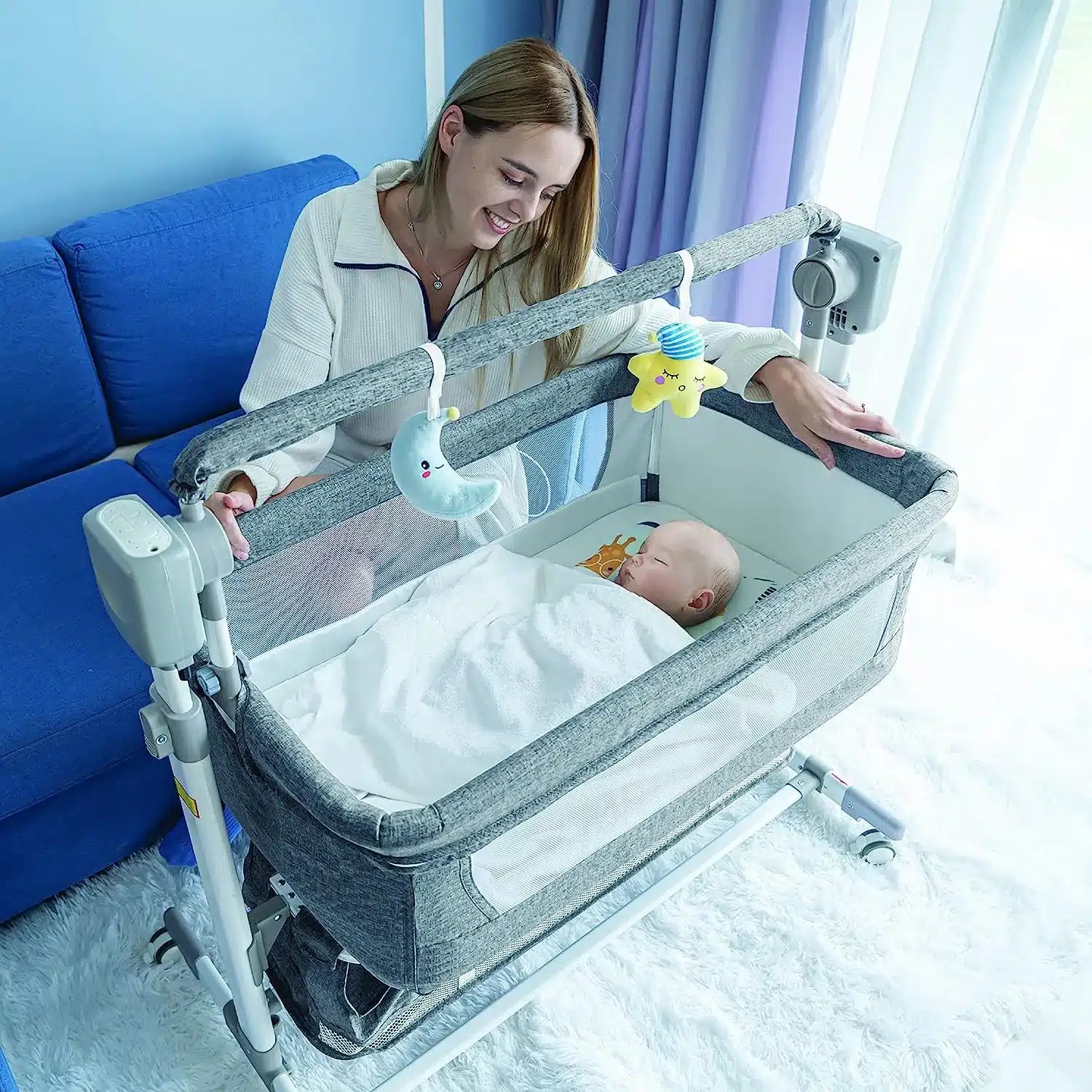 BABY-K-Electronic-Rocking-Bedside-Bassinet4