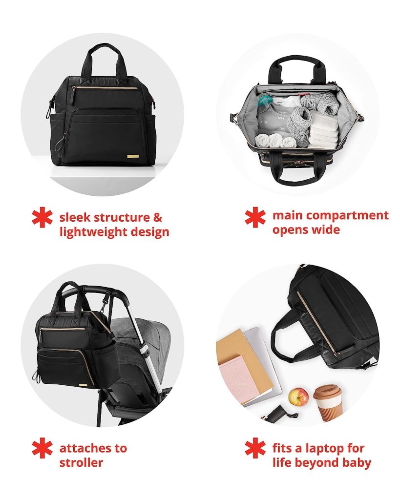 Skip Hop Diaper Bag Backpack: Mainframe Large Capacity