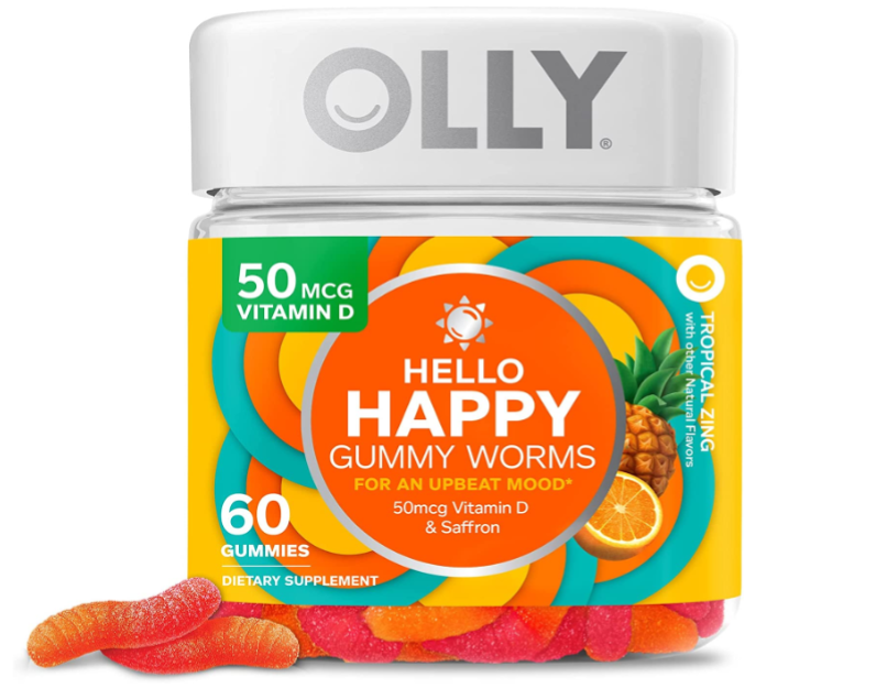 Olly Happy Gummies for On-the-Go Happiness: Perfect for Busy Lifestyles