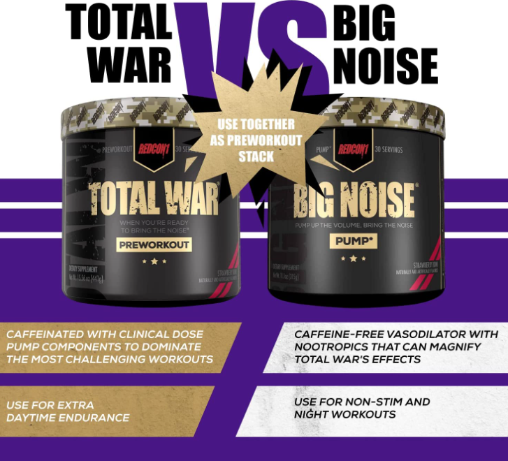 Total War Pre-Workout big noise