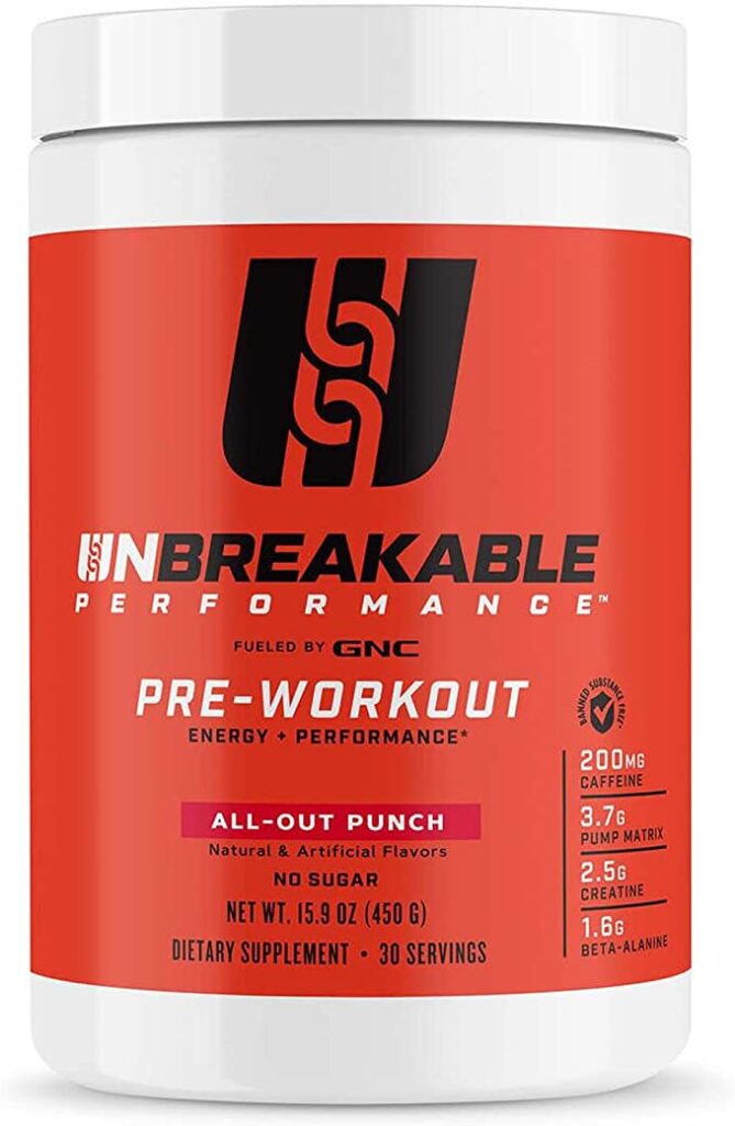 GNC Pre Workout