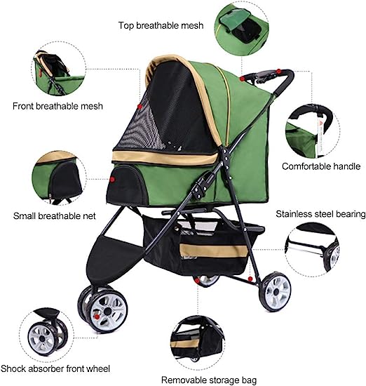 Multi-terrain Pet Stroller
