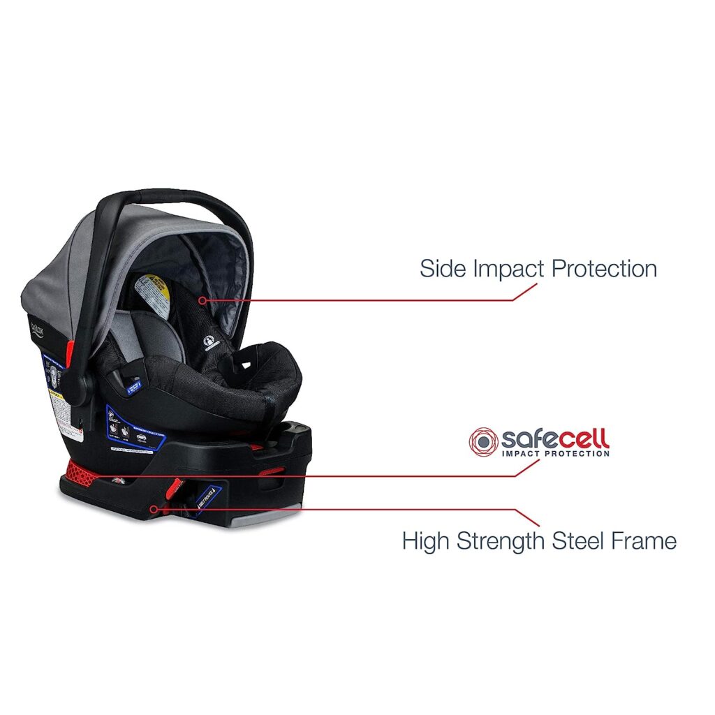 BRITAX B-Lively Travel System infant car seat