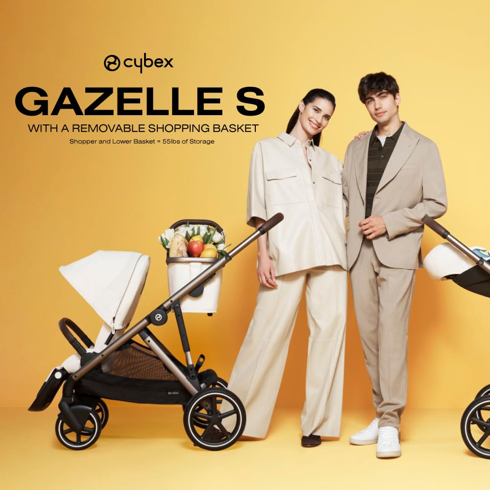 Cybex Gazelle S All-in-One Toddler and Baby Stroller with