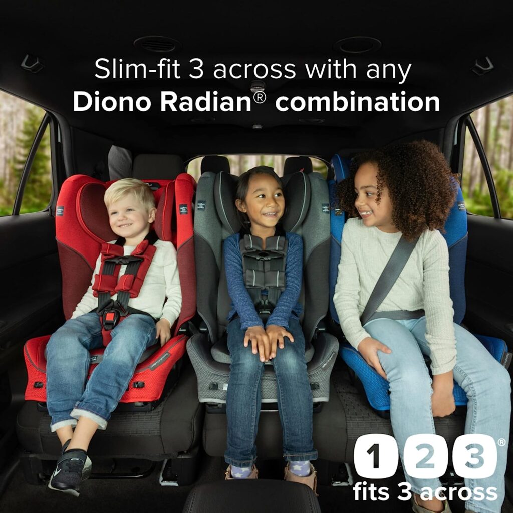 Diono Radian 3QXT 4-in-1 Rear and Forward-Facing Convertible Car Seat