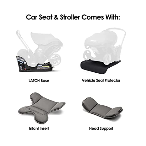 Doona Infant Car Seat Stroller comes with