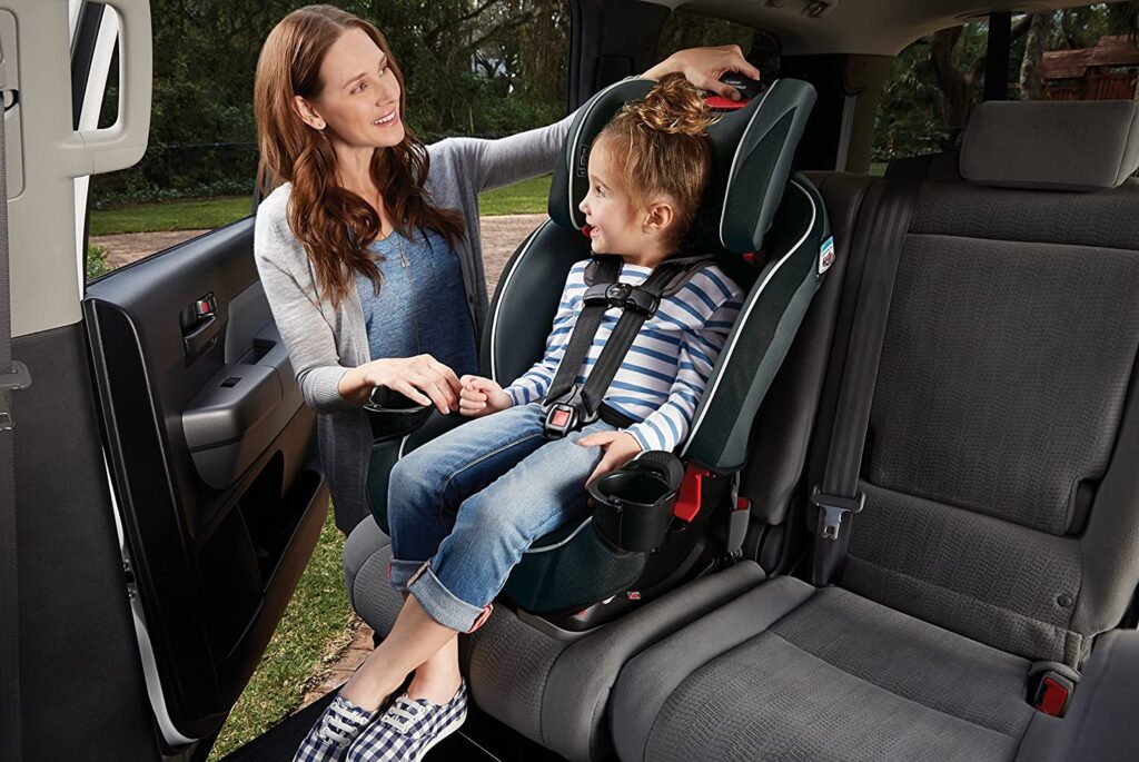 Graco Slimfit 3 in 1 Car Seat -Slim & Comfy