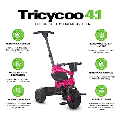 Joovy Tricycoo 4.1 Kids Tricycle